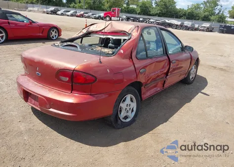 2000 Chevrolet Cavalier from USA, damaged, VIN 1G1JC524XY7281955
